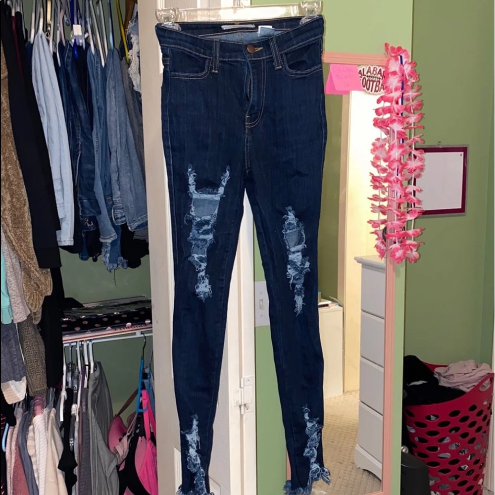 ripped jeans